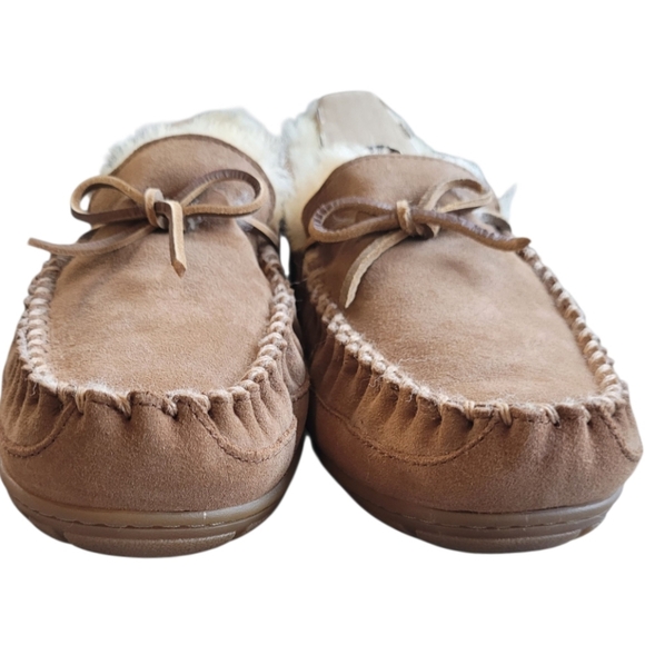 L.L.Bean Wicked Good Slipper Moccasin ll  Size 12 Brown NIB - Picture 10 of 13